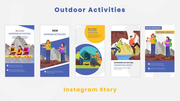 Outdoor Activities Instagram Story
