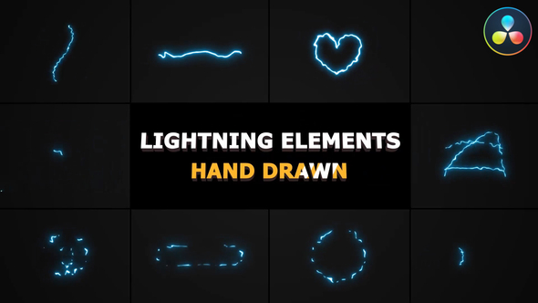 Lightning Elements | DaVinci Resolve