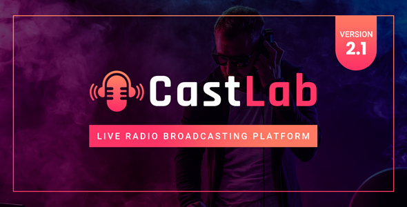 CastLab - Live Radio Broadcasting Platform