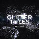 Luxury Silver Glitter Titles - VideoHive Item for Sale