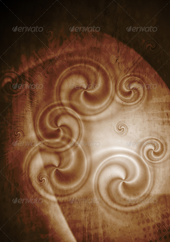 Dark Grunge Vector Background - Backgrounds Decorative