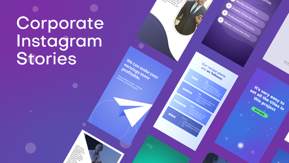 Corporate Instagram Stories for Premiere Pro