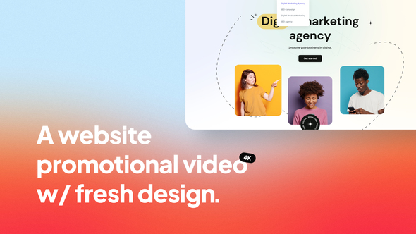 Website Promo Product Promo template preview