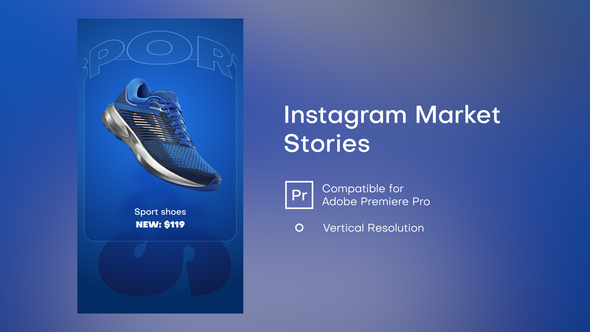 Instagram Market Stories for Premiere Pro