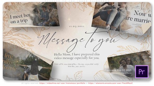 Message To You - Inked Slideshow
