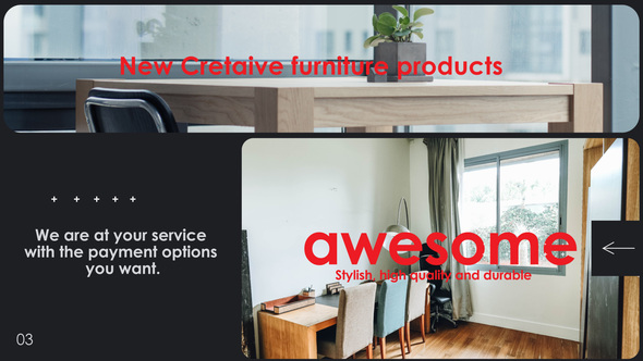 Interior Product Promo Product Promo template preview