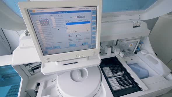 Modern Machine with a Monitor alt