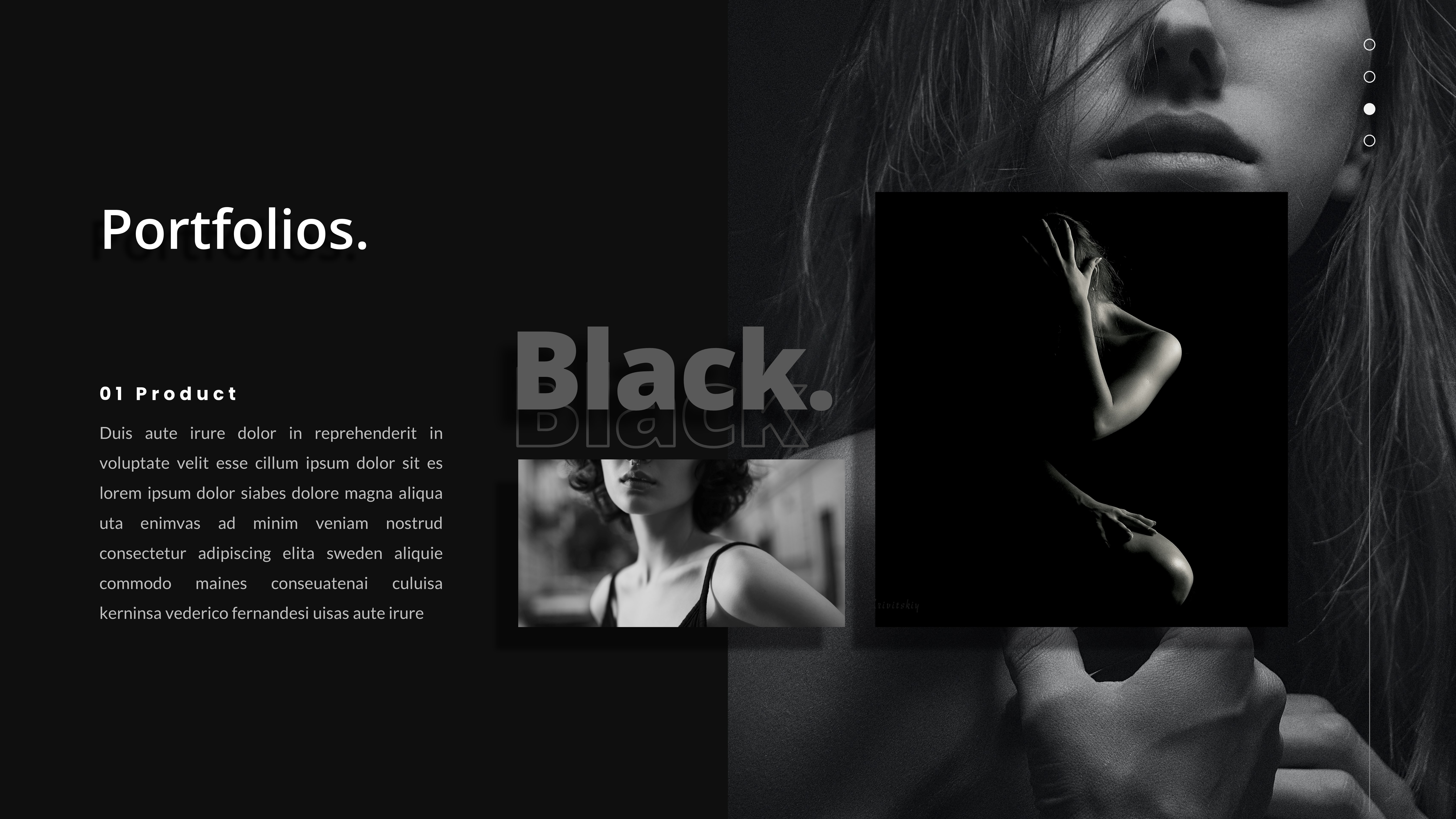 BLACK – Creative Business Powerpoint Template, Presentation Templates