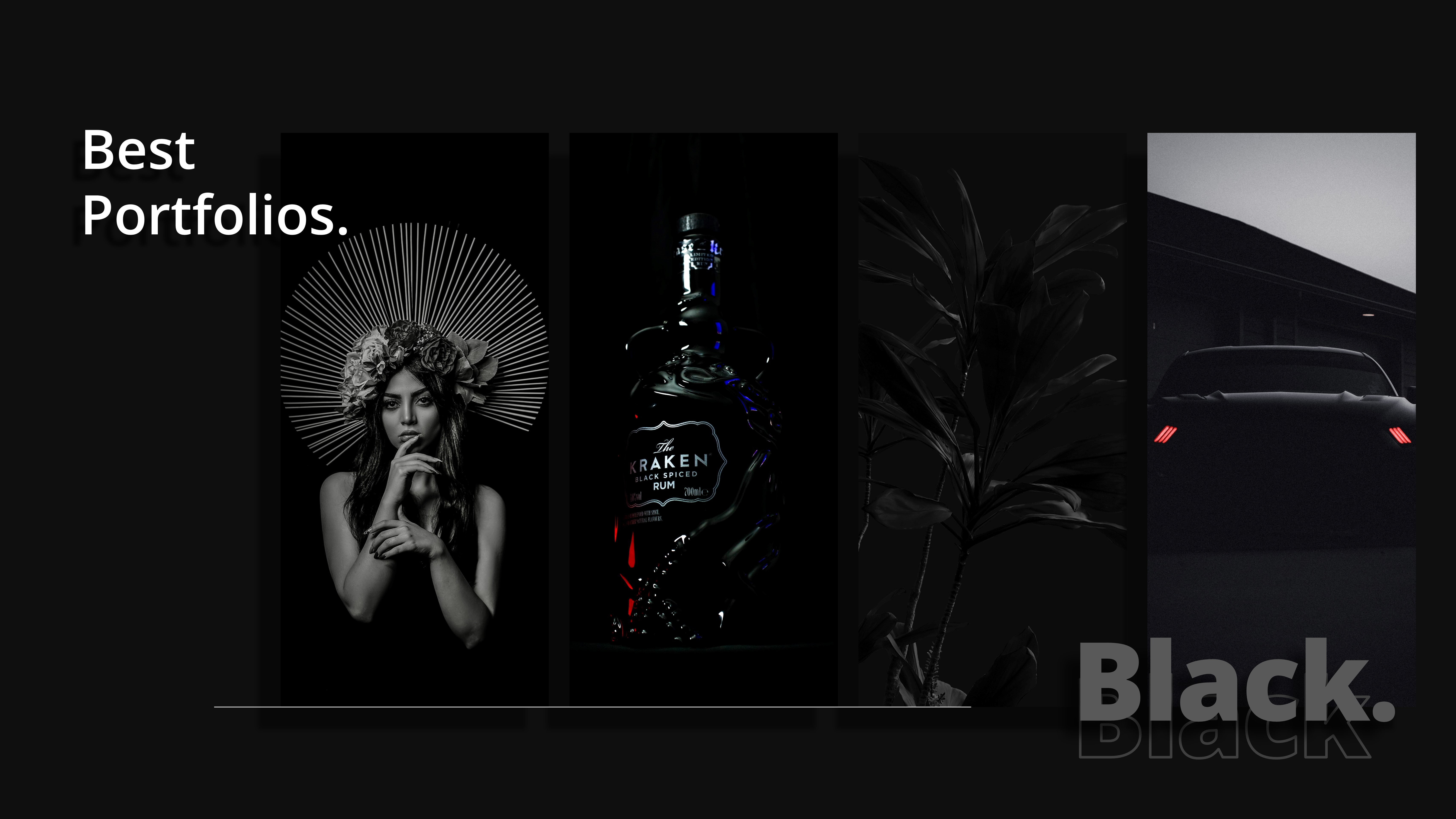 BLACK – Creative Business Powerpoint Template, Presentation Templates
