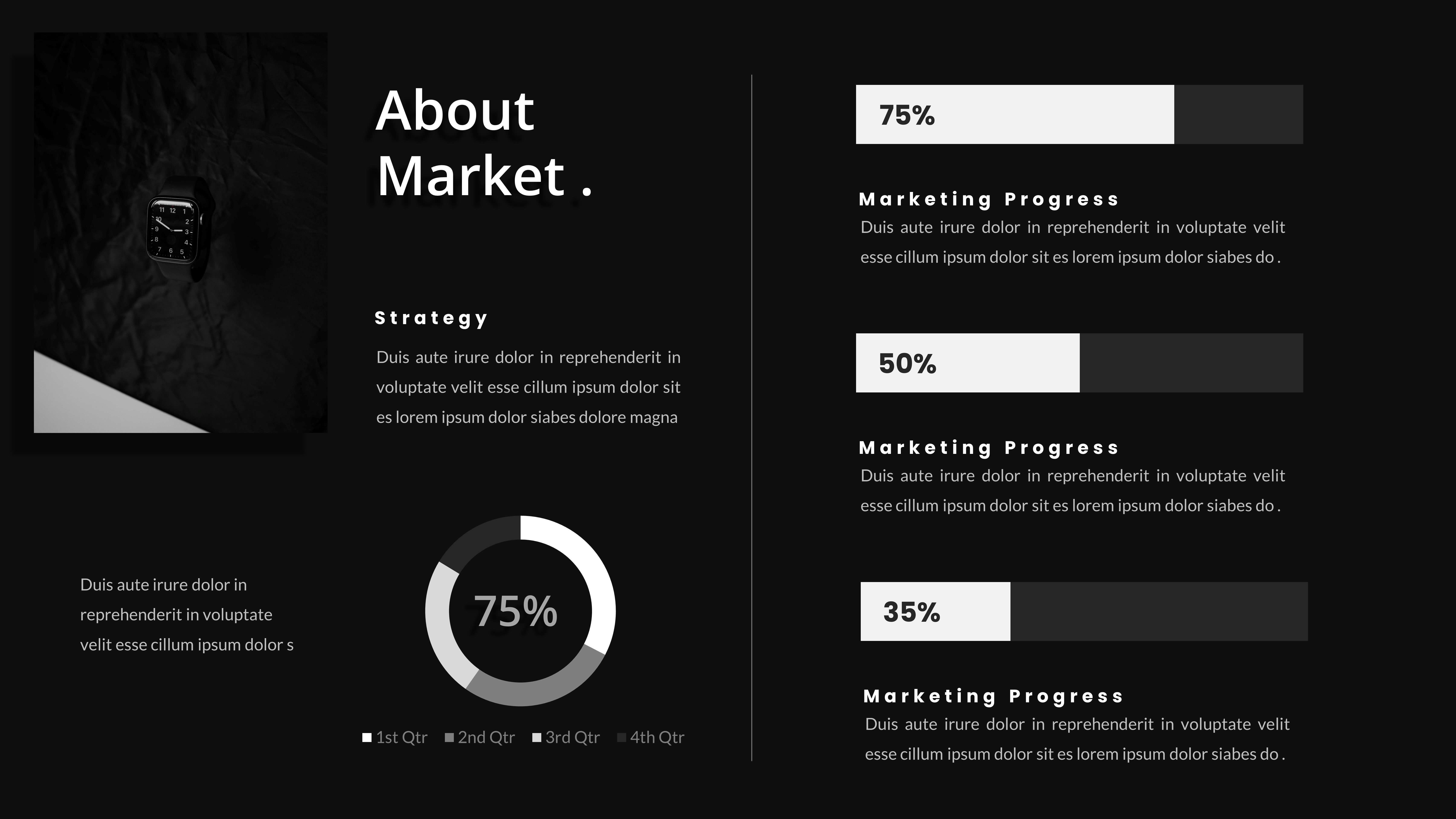 BLACK – Creative Business Powerpoint Template, Presentation Templates