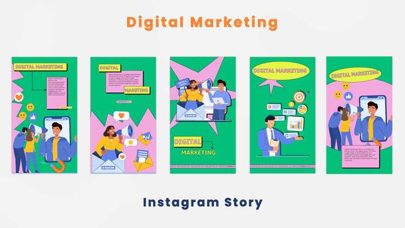 Digital Marketing Instagram Story