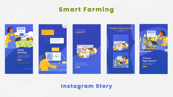 Smart Farming Instagram Story