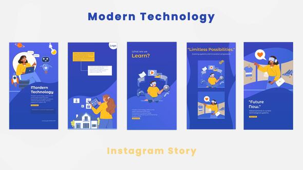 Modern Technology Instagram Story
