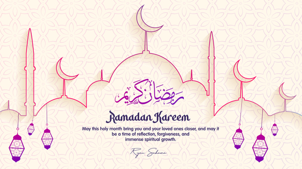 Happy Ramadan Kareem - Greeting - Opener - Intro V.03