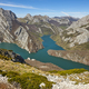 Beautiful turquoise waters reservoir and mountain landscape in Riano. Spain - PhotoDune Item for Sale