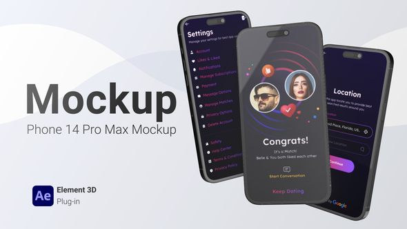 Phone App Promo Commercial Product Promo template preview