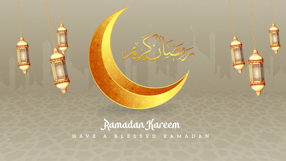Happy Ramadan Kareem - Greeting - Opener - Intro V.05