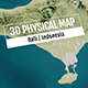3D Physical Map - Bali / Indonesia - VideoHive Item for Sale