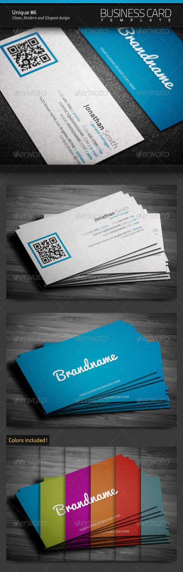 Unique Business Card #6 - Corporate Business Cards