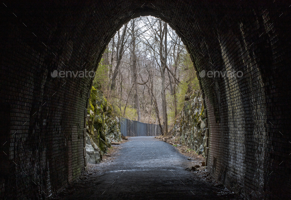 Blue Ridge Tunnel - Stock Photo - Images