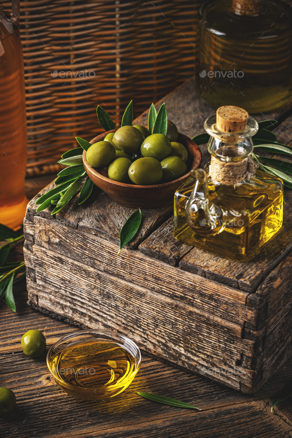 Olives still life - Stock Photo - Images