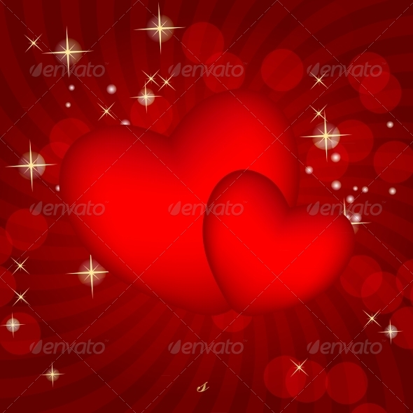 Valentines Day Card - Vector - Valentines Seasons/Holidays
