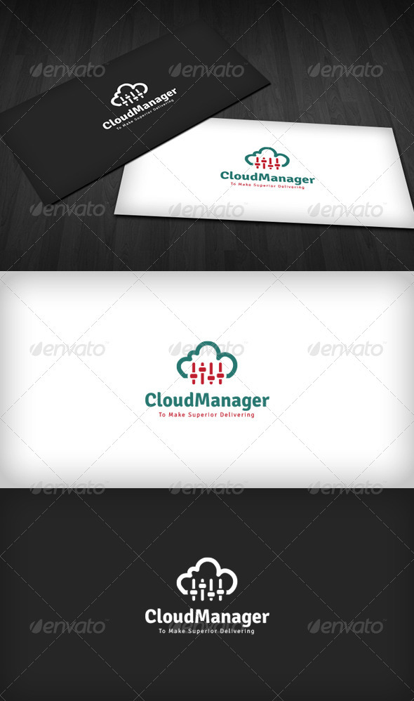 Cloud Manager Logo - Symbols Logo Templates