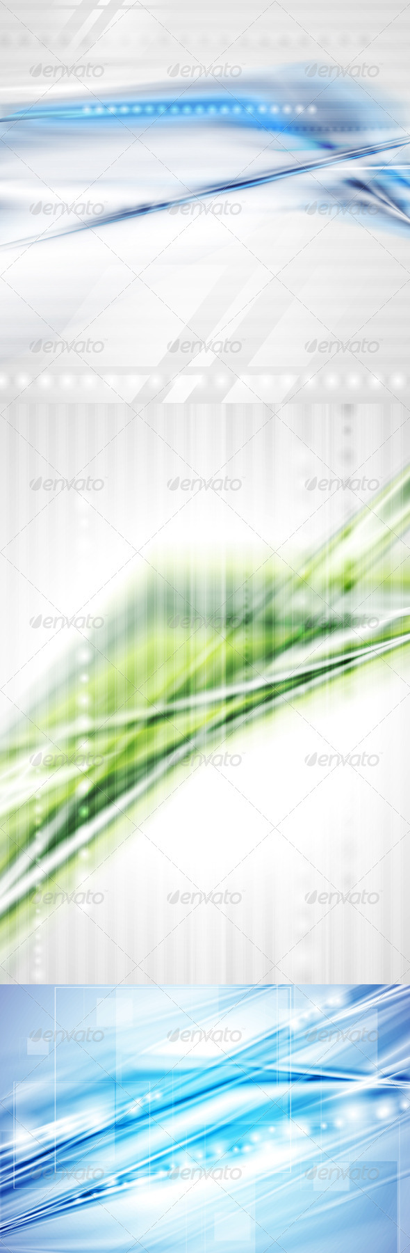 Abstract Modern Technical Backgrounds - Backgrounds Decorative
