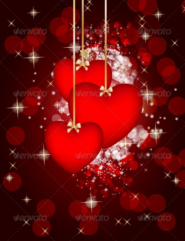 Valentines Day Card - Vector - Valentines Seasons/Holidays