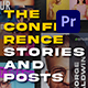 The Conference. Stories and Posts | Premiere Pro - VideoHive Item for Sale