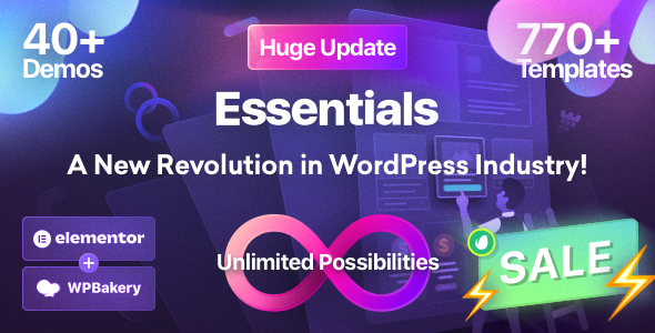 Excellent Essentials | Multipurpose WordPress Theme