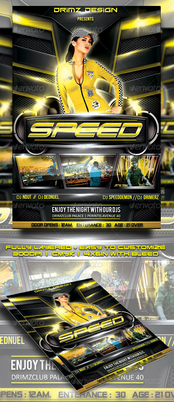 Speed Flyer - Events Flyers