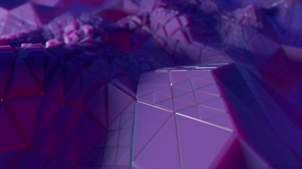 Abstract Composition with Growing Pieces of Crystals alt