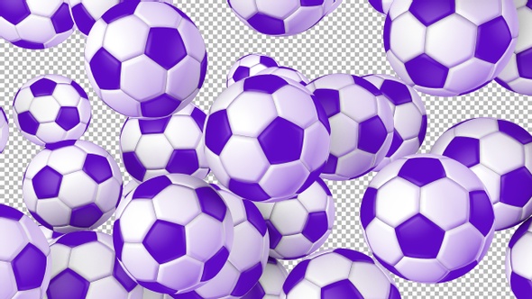Soccer Ball Transition Ver 2 – Purple