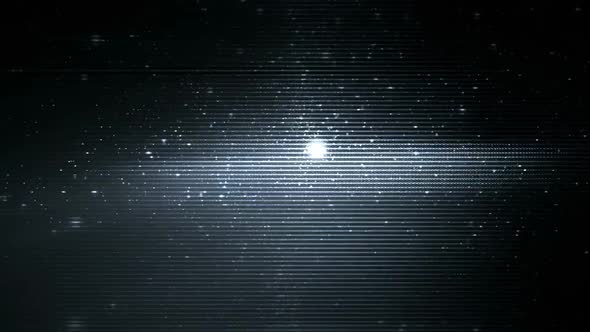 Abstract Flickering Particles Background