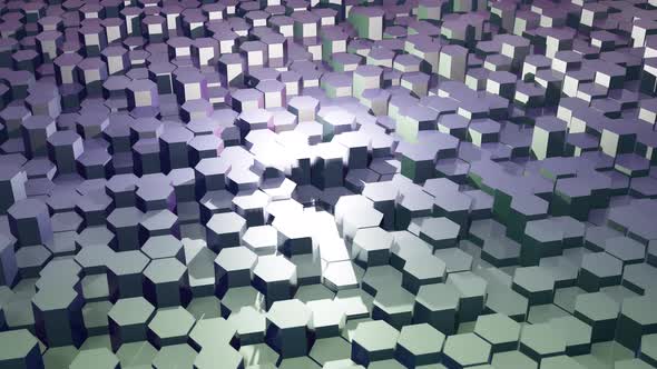 Abstract Hexagonal Loop Background 4K Ultra HD alt