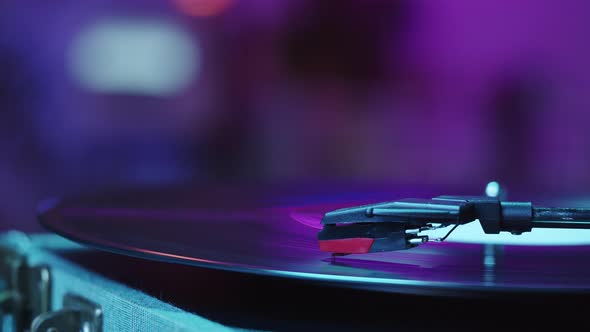 Vinyl Record Closeup alt