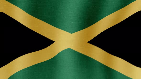 The National Flag of Jamaica