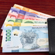 Philippine peso in the black wallet - PhotoDune Item for Sale