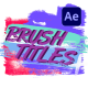 Brush Titles | After Effects - VideoHive Item for Sale