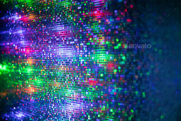 mix color digital technology background color rainbow background Stock  Photo by 924Kunnapat