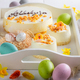 Homemade Easter curd pudding as traditional Easter cake. - PhotoDune Item for Sale