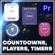 Countdowns, Players, Timers | Premiere Pro - VideoHive Item for Sale