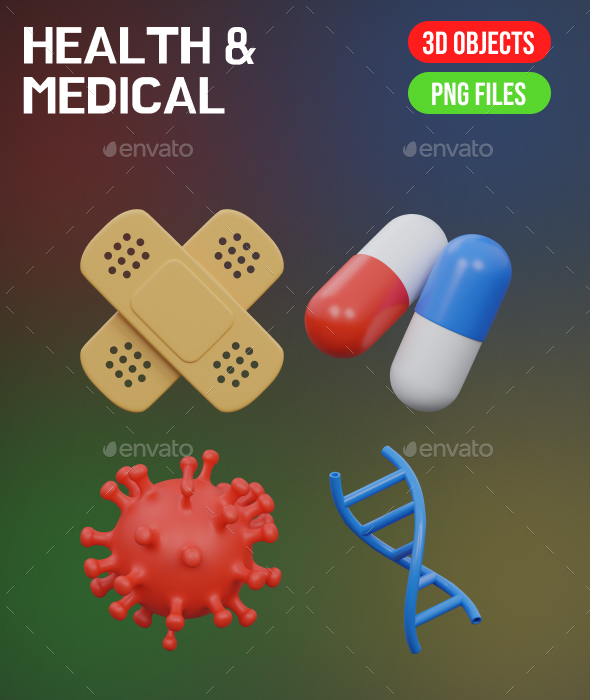 Health & Medical 3D Objects