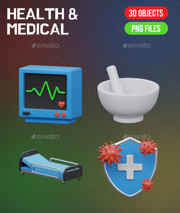 [DOWNLOAD]Health & Medical 3D Objects