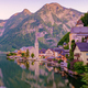 Hallstatt Salzkammergut, Austria, Hallstatt village on Hallstatter lake in the Austrian Alps Austria - PhotoDune Item for Sale