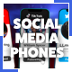 Social Media Follow Reminders - 3d Phones - VideoHive Item for Sale