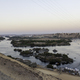 View from above of the Nile River in Aswan, near nuabian village in Egypt - PhotoDune Item for Sale