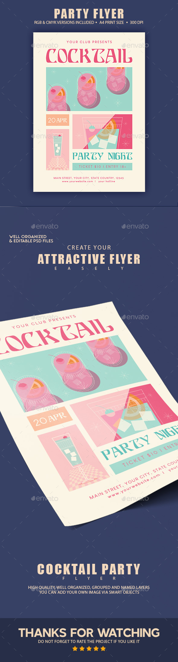 [DOWNLOAD]Cocktail Party Flyer