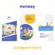 Holiday Illustration Instagram Story - VideoHive Item for Sale